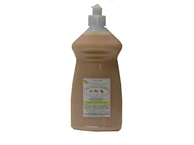 LIQUIDE VAISSELLE à l'argile rose - A la main + Lave-vaisselle
