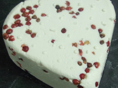 Bô baies roses - coeur de chèvre frais au lait cru (AB)
