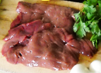 Foie de cabri de lait tranché sous vide - AB