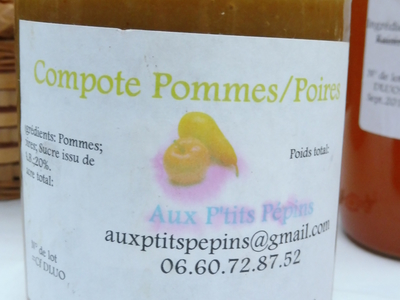Compote de Pommes 750g