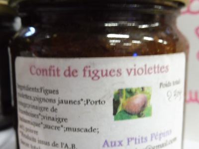Confit de figues ( 115 g )