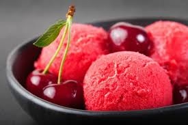 Sorbet Cerises NOIRES 1/2L