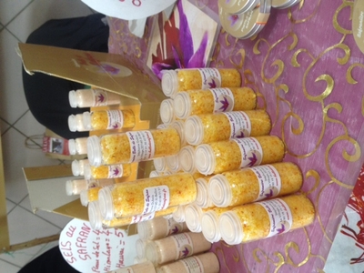 Fleur de sel au safran (25g)