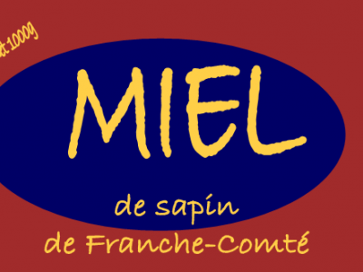 MIEL DE SAPIN certifié AB, 1KG.