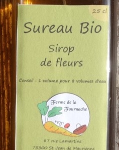Sirop de fleurs de sureau 25 cl