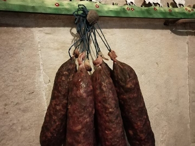 Saucisson sec de brebis