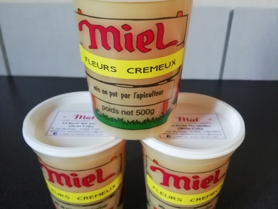 Miel toutes fleurs crémeux