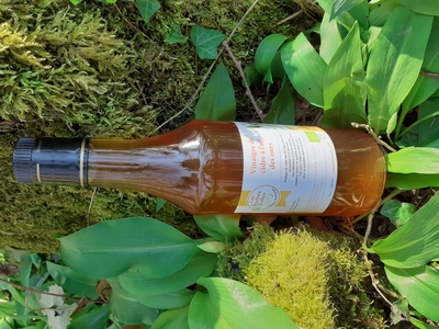 Vinaigre de cidre bio à l'ail des ours