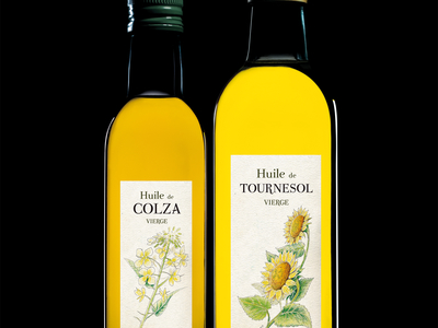 Huile vierge de colza en conversion vers l'AB