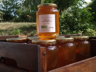 miel bio des Ardennes 1kg