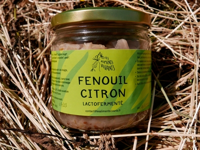 Fenouil Citron - lactofermentés 250g