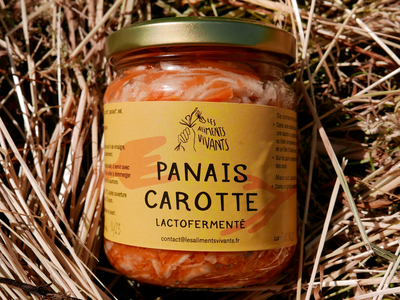 Panais Carotte - lactofermenté 190g