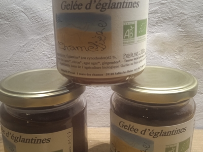 Gelée d'eglantine (cynorhodon)