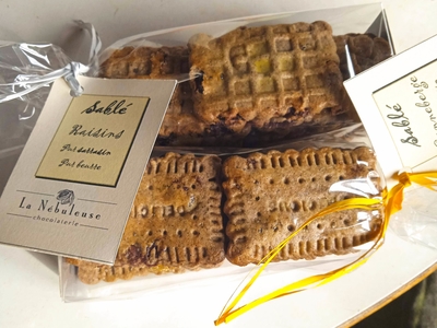 Sablés pur sarrasin aux fruits séchés