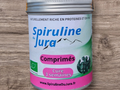 Petite Boîte de Spiruline en Comprimés