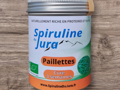 Petite boite de Spiruline en Paillette