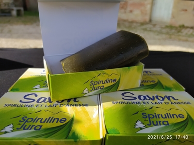 Savon Bio Spiruline Lait d'anesse