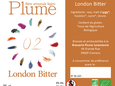 Bière London Bitter - Bio - 75cl