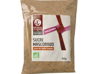 Mascobado (sucre de canne complet) 500g