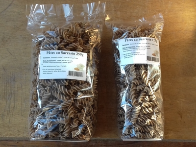 fusilli au sarrasin pates seches 125g