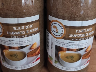 Velouté de champignons de Madiran bouteille de 720ml