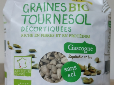 Graines de Tournesol décortiquées sans sel