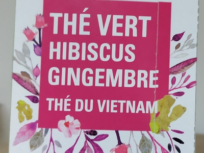 Thé vert Hibiscus Gengembre