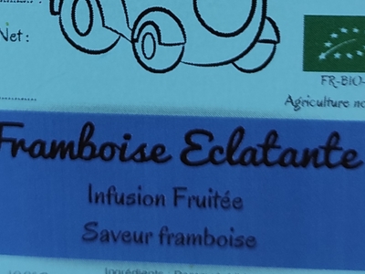 Thés d'Antoine : infusion fruitée Framboise Eclatante les 100g