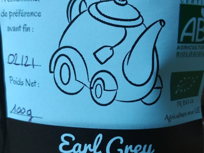 Thés d'Antoine : Thés Noirs EARL GREY les 50g