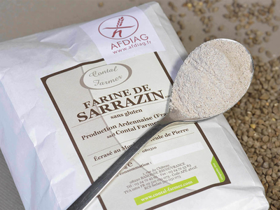 Farine sarrasin - bio sans gluten - 1kg - Ardennes