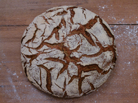 La tourte de seigle (fournée du mardi)