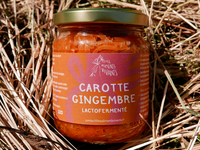 Carotte gingembre - lactofermenté 190g