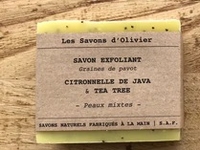 Savon graine de pavot citronelle de java tea tree 100g